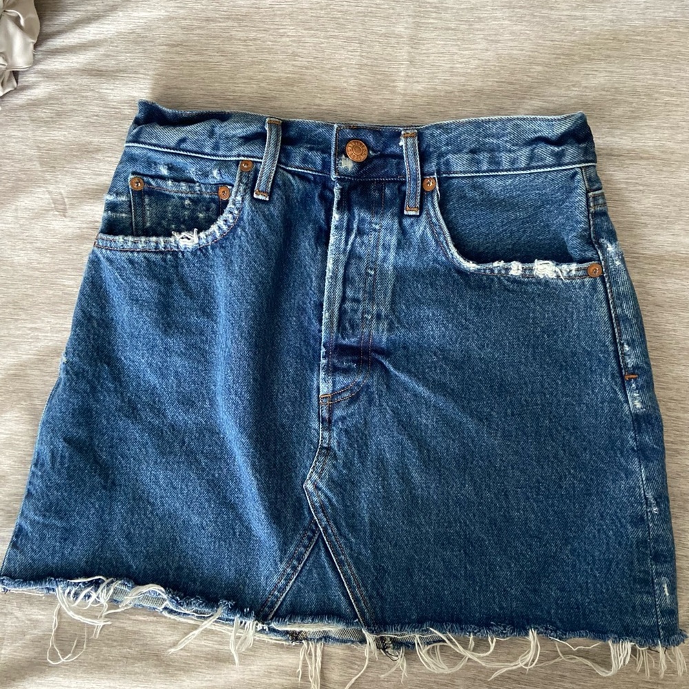 AGOLDE mini skirt
